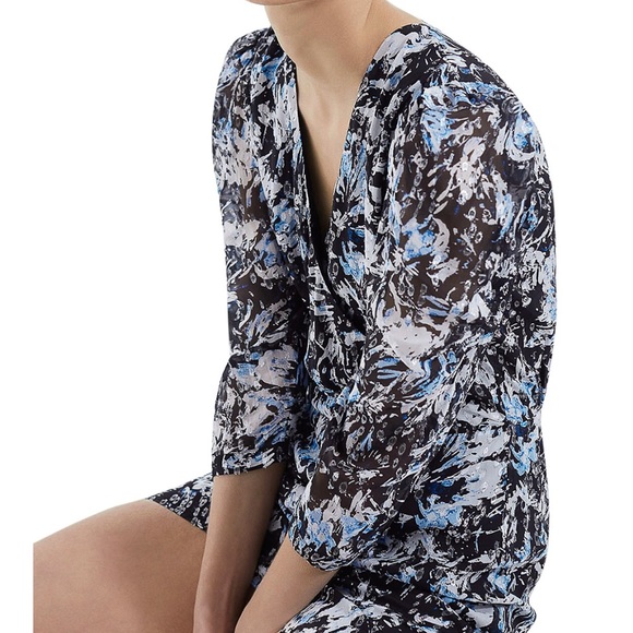 Like New The Kooples Firework Lurex Metallic Mini Dress Size 1/Small - Picture 5 of 6